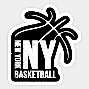 New York Basketball 02 Sticker